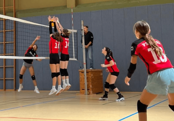 Erfolgreicher Heimspieltag der U16 der Volleyballerinnen